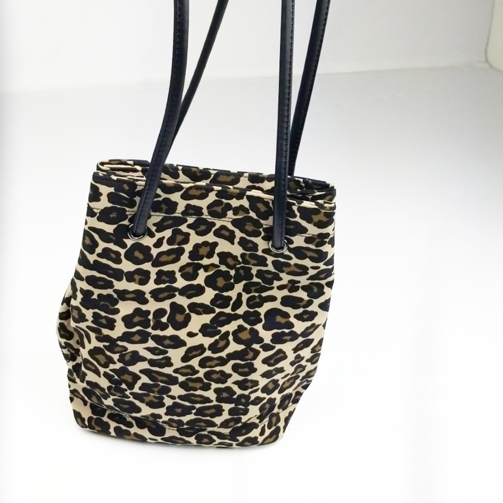 NINE WEST ▪ Leopard Print Satchel